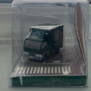 2008 Starbucks Taiwan Card Van Coffee Van Die-Cast Car Model
